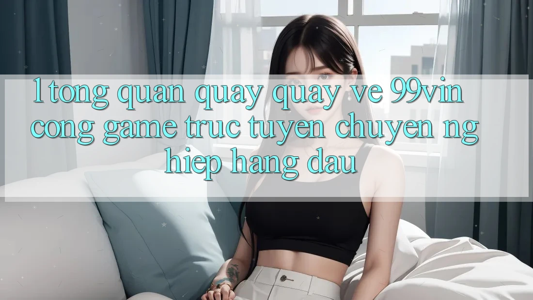 1. Tổng Quan Quay quay về 99vin – Cổng Game Trực Tuyến Chuyên nghiệp Hàng Đầu