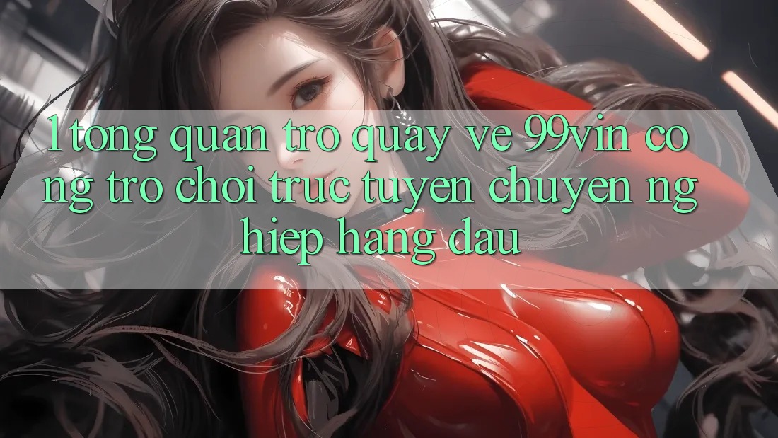 1. Tổng Quan Trở quay về 99vin – Cổng Trò chơi Trực Tuyến Chuyên nghiệp Hàng Đầu