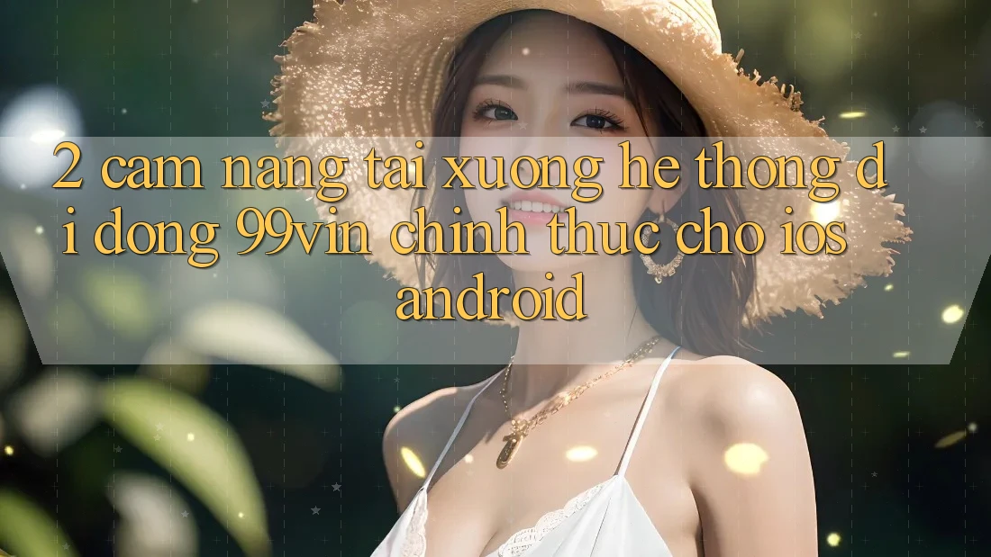 2. Cẩm nang Tải xuống Hệ thống di động 99vin Chính Thức Cho iOS & Android
