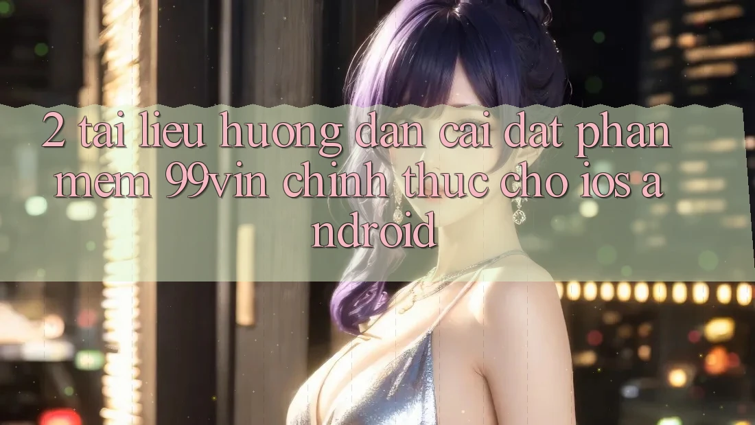 2. Tài liệu hướng dẫn Cài đặt Phần mềm 99vin Chính Thức Cho iOS & Android