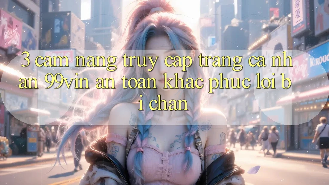 3. Cẩm nang Truy cập trang cá nhân 99vin An Toàn & Khắc Phục Lỗi Bị Chặn