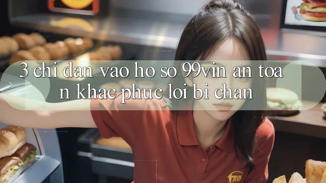3. Chỉ dẫn Vào hồ sơ 99vin An Toàn & Khắc Phục Lỗi Bị Chặn