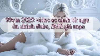 99vin 2025 video so sánh từ nguồn chính thức, SMS giả mạo