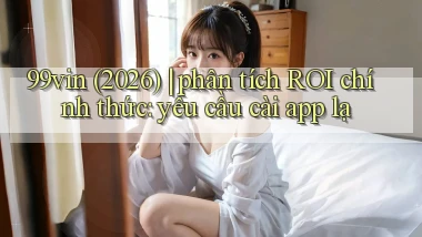 99vin (2026) phân tích ROI chính thức yêu cầu cài app lạ