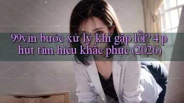 99vin bước xử lý khi gặp lỗi 4 phút tìm hiểu khắc phục (2026)