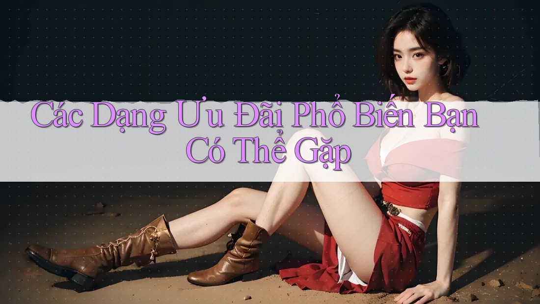 Các Dạng Ưu Đãi Phổ Biến Bạn Có Thể Gặp Các Dạng Ưu Đãi Phổ Biến Bạn Có Thể Gặp