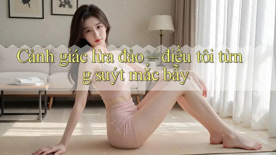 Cảnh giác lừa đảo – điều tôi từng suýt mắc bẫy