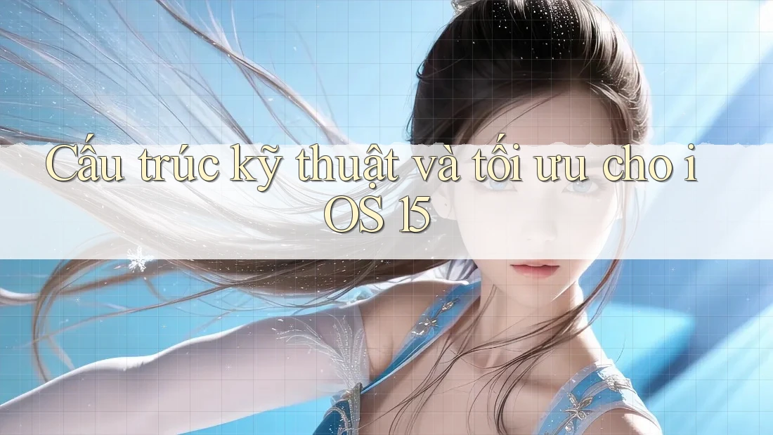 Cấu trúc kỹ thuật và tối ưu cho iOS 15 Cấu trúc kỹ thuật và tối ưu cho iOS 15