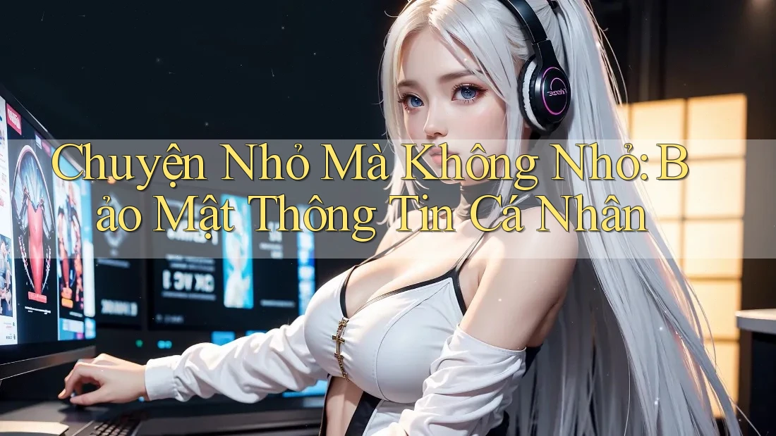 Chuyện Nhỏ Mà Không Nhỏ: Bảo Mật Thông Tin Cá Nhân