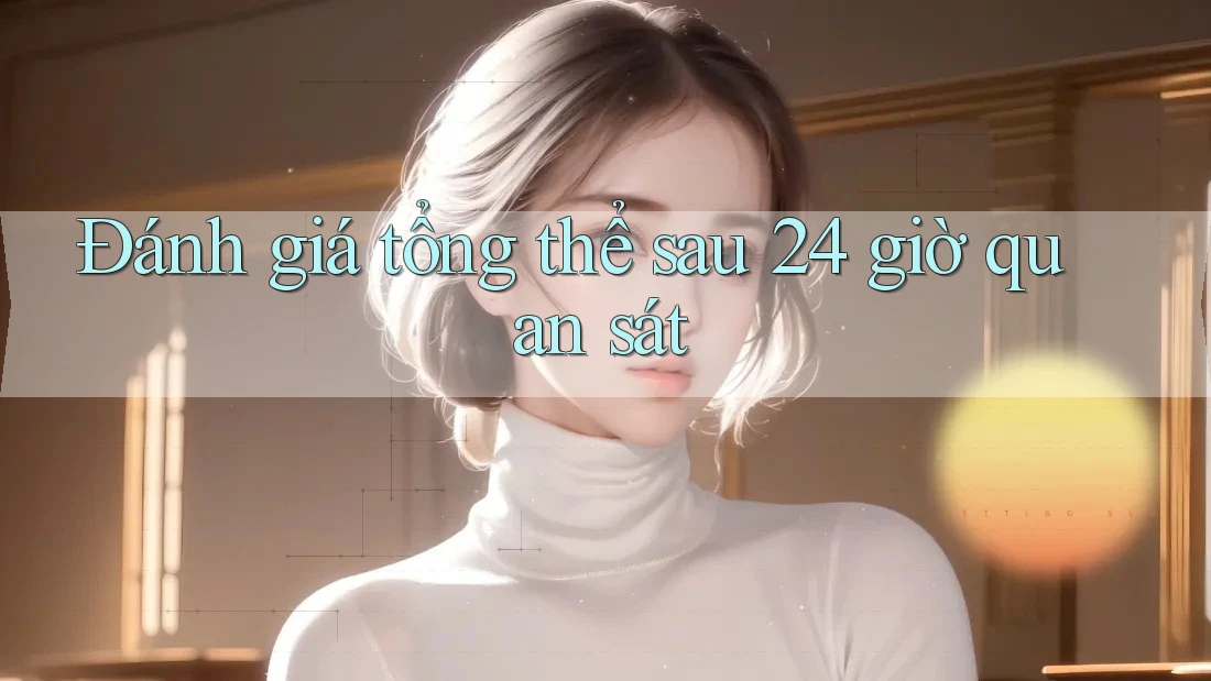 Đánh giá tổng thể sau 24 giờ quan sát