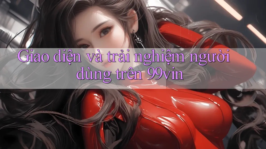 Giao diện và trải nghiệm người dùng trên 99vin