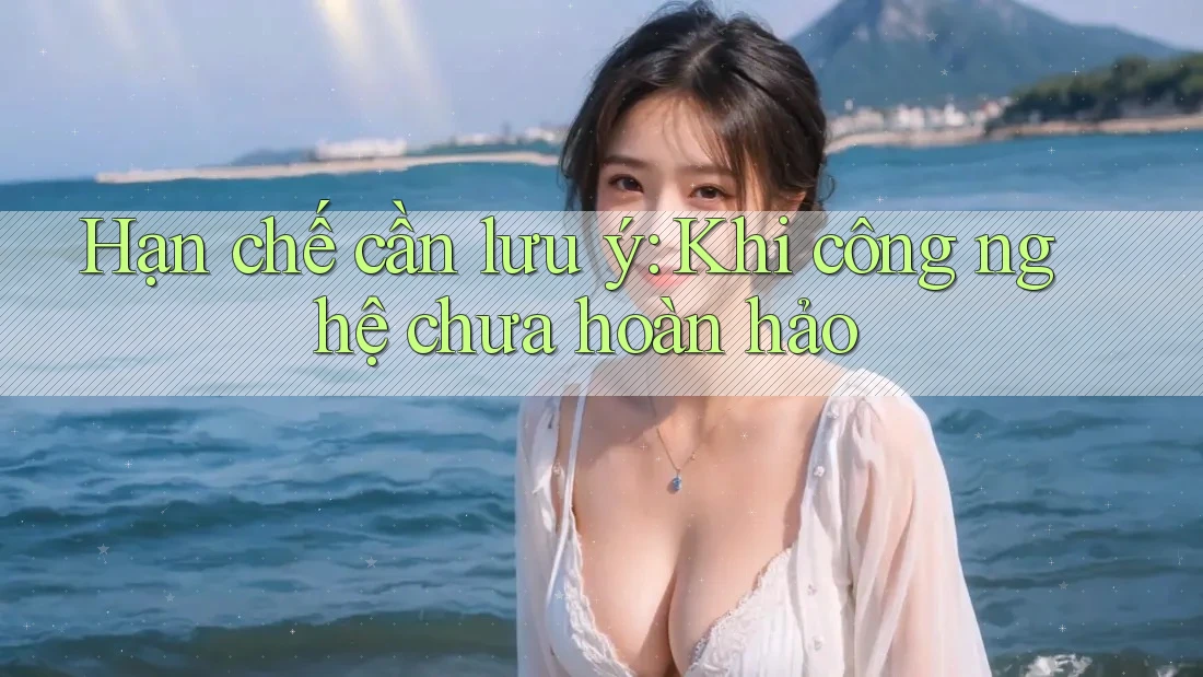 Hạn chế cần lưu ý: Khi công nghệ chưa hoàn hảo