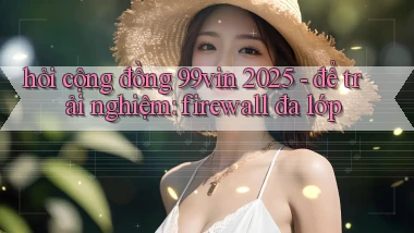 hỏi cộng đồng 99vin 2025   để trải nghiệm firewall đa lớp
