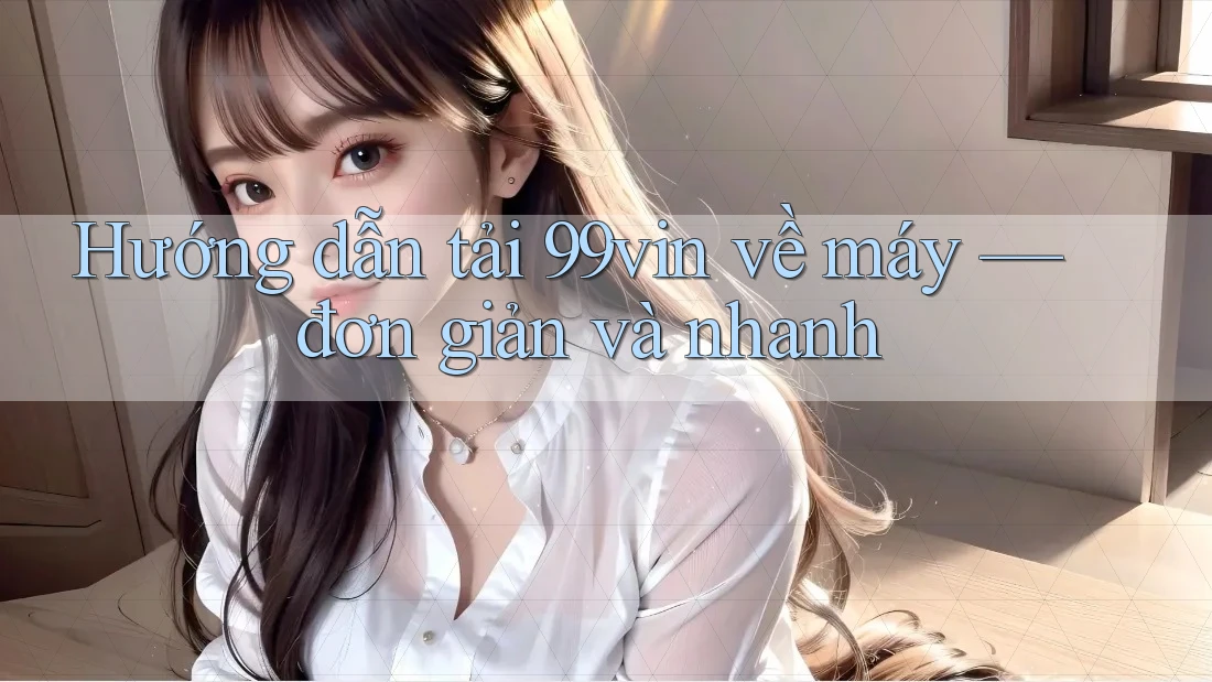 Hướng dẫn tải 99vin về máy — đơn giản và nhanh