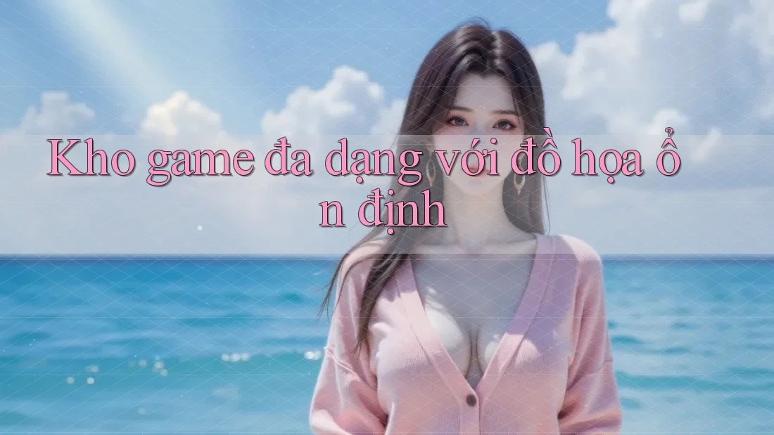Kho game đa dạng với đồ họa ổn định