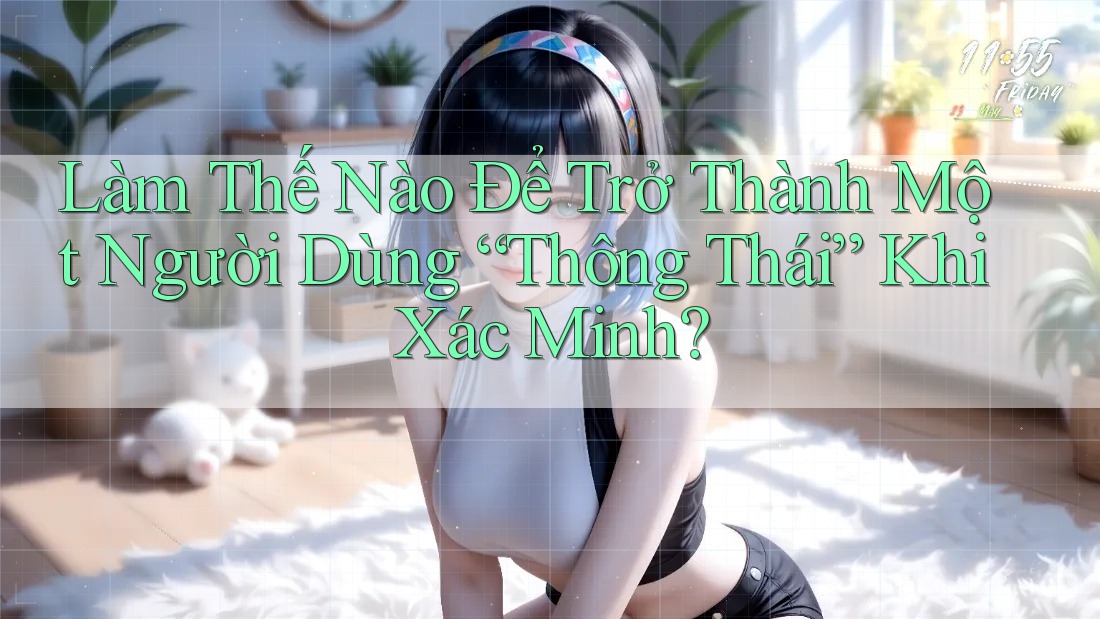 Làm Thế Nào Để Trở Thành Một Người Dùng “Thông Thái” Khi Xác Minh? Làm Thế Nào Để Trở Thành Một Người Dùng “Thông Thái” Khi Xác Minh?
