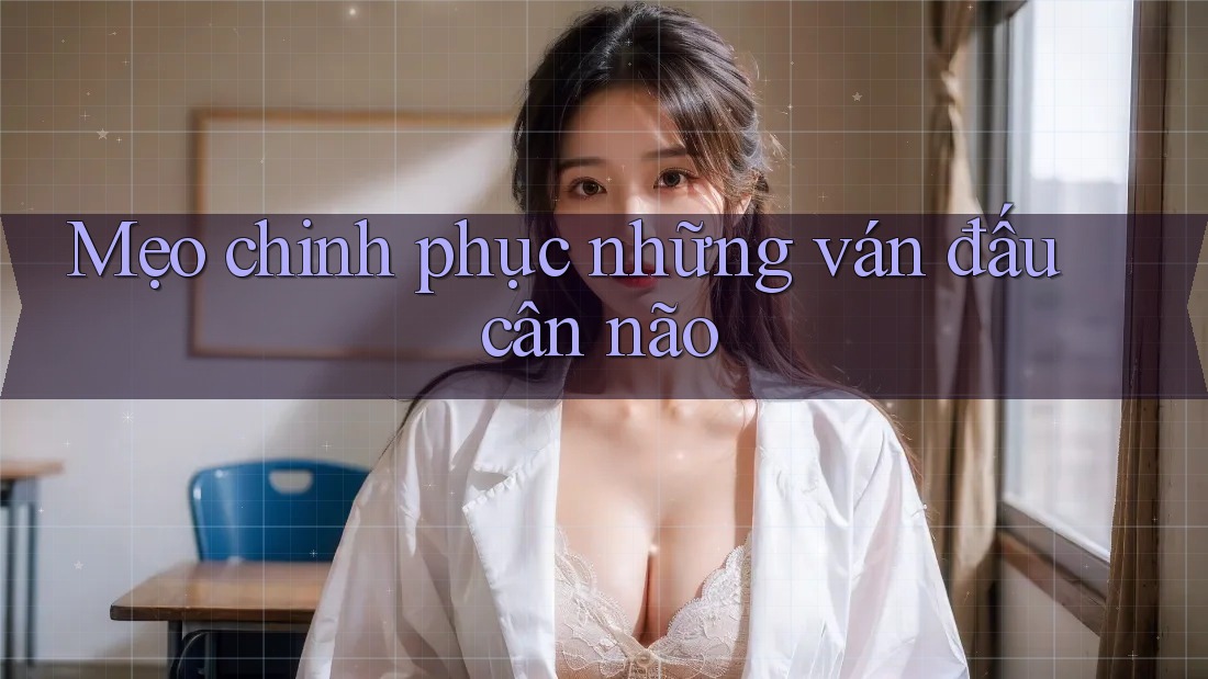 Mẹo chinh phục những ván đấu cân não Mẹo chinh phục những ván đấu cân não
