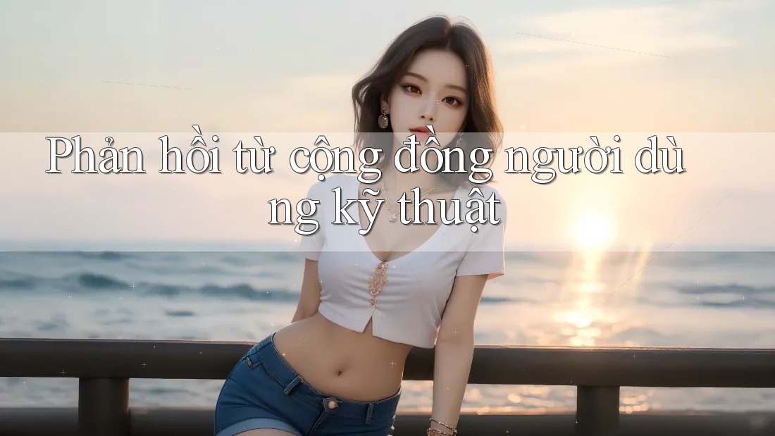 Phản hồi từ cộng đồng người dùng kỹ thuật Phản hồi từ cộng đồng người dùng kỹ thuật