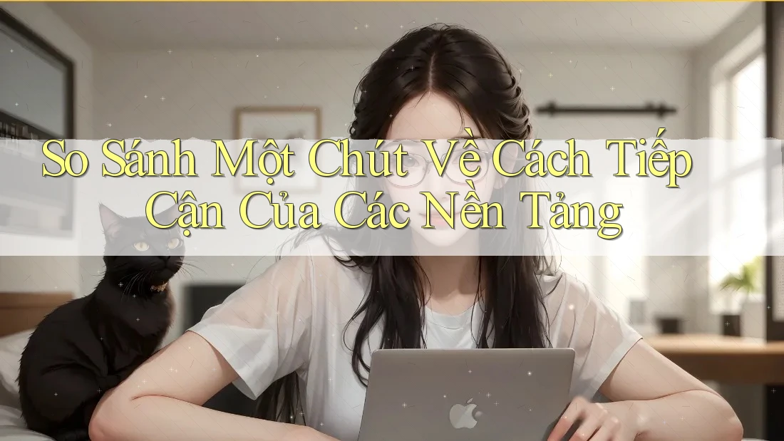 So Sánh Một Chút Về Cách Tiếp Cận Của Các Nền Tảng