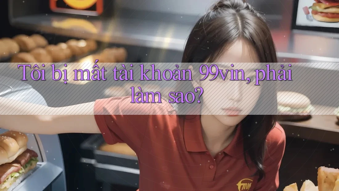 Tôi bị mất tài khoản 99vin, phải làm sao?