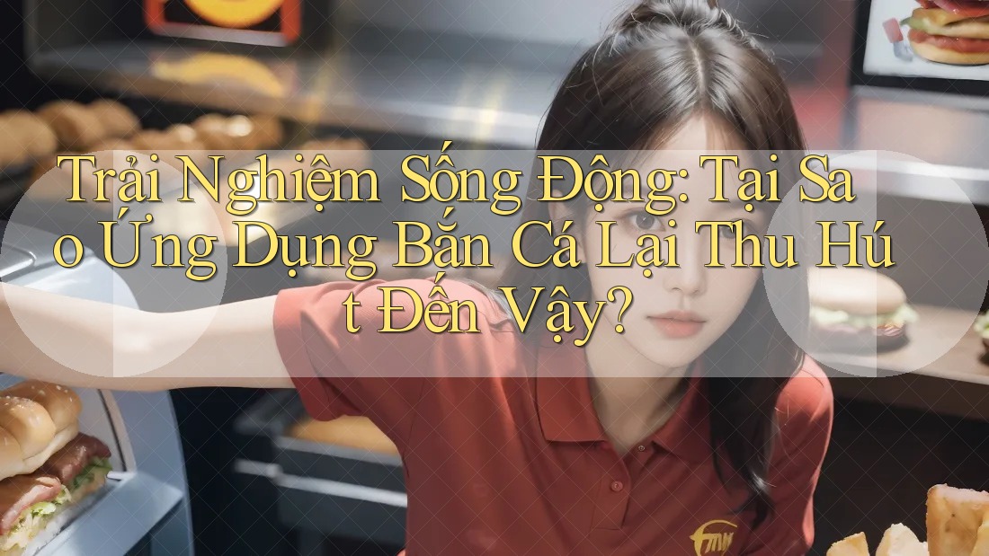 Trải Nghiệm Sống Động: Tại Sao Ứng Dụng Bắn Cá Lại Thu Hút Đến Vậy?