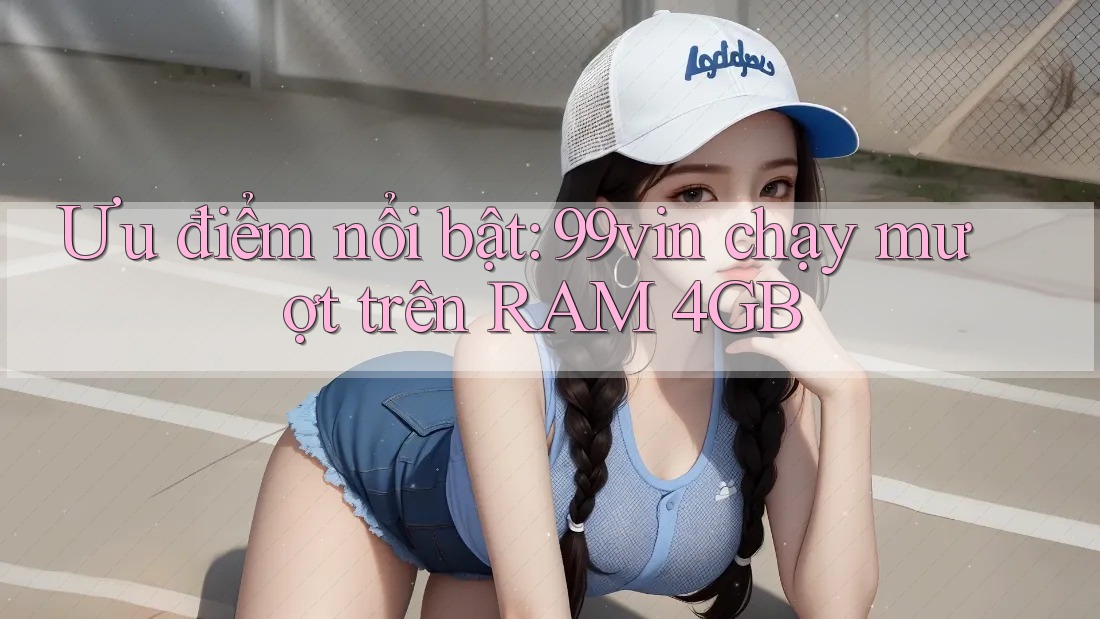 Ưu điểm nổi bật: 99vin chạy mượt trên RAM 4GB Ưu điểm nổi bật: 99vin chạy mượt trên RAM 4GB