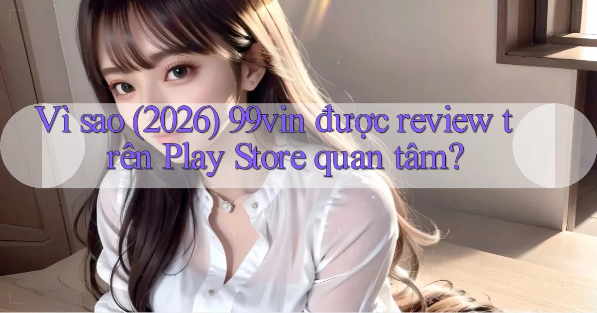 Vì sao (2026) 99vin được review trên Play Store quan tâm
